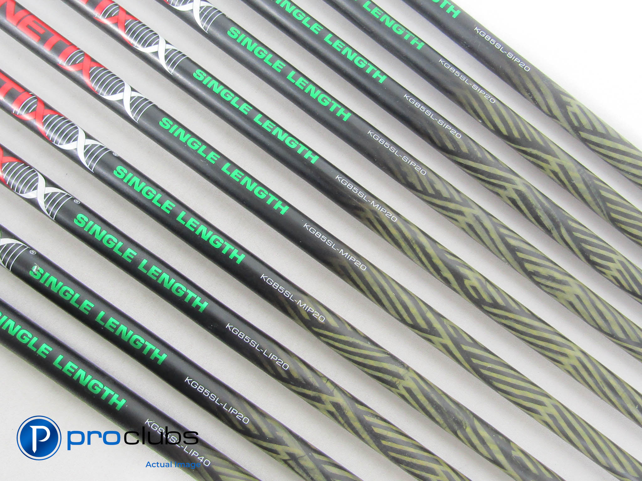 10pc PADERSON KINETIXX SINGLE LENGTH KG85SL Stiff Flex Iron
